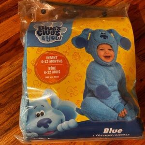 Blue's Clues & You Infant Blue Costume - Light Blue Plush